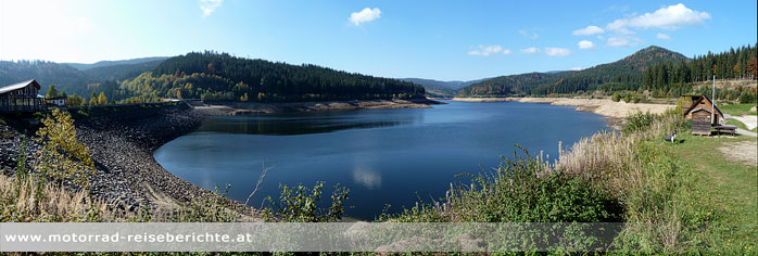 Motorradtour Soboth Stausee