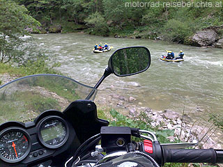 Motorradtour durch Wildalpen