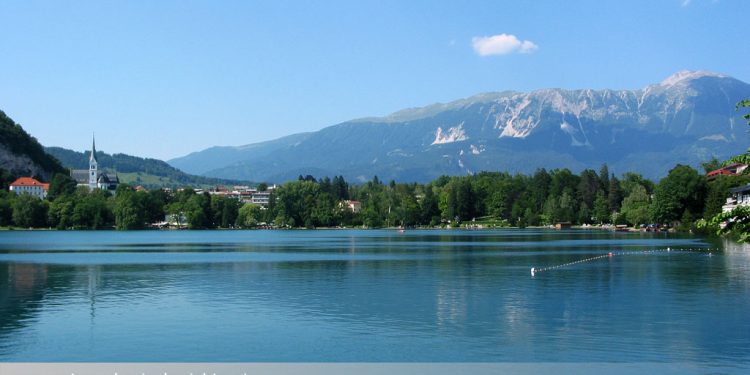 Motorrad Slowenien See Bled