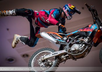 Motocross Night Jumps Motorrad