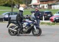 Motorrad Polizist